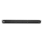 Tripp-Lite N052-048-1U 48-Port 1U Rack-Mount High-Density UTP 110-Type Patch Panel RJ45 Ethernet 568B Cat5/5e TAA (1)