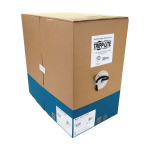 Tripp-Lite N223-01K-BK Cat6a 10G Solid Core UTP Bulk Ethernet Cable CMR Rated Black 1000 ft. (305 m) (0)