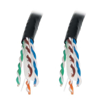 Tripp-Lite N223-01K-BK Cat6a 10G Solid Core UTP Bulk Ethernet Cable CMR Rated Black 1000 ft. (305 m) (1)