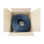 Tripp-Lite N223-01K-BK Cat6a 10G Solid Core UTP Bulk Ethernet Cable CMR Rated Black 1000 ft. (305 m) (2)