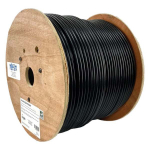 Tripp-Lite N228-01K-BK Cat6/Cat6e 600 MHz Solid-Core Direct-Burial Outdoor-Rated UTP Bulk Ethernet Cable - Black, 1,000 ft. (304.8 m) (0)