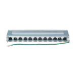 Tripp-Lite N250-SH08-DIN6A Cat6a STP Patch Panel 8 Ports DIN Rail or Wall Mount TAA (2)