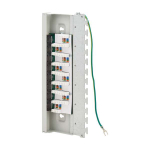 Tripp-Lite N250-SH08-DIN6A Cat6a STP Patch Panel 8 Ports DIN Rail or Wall Mount TAA (3)