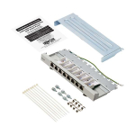 Tripp-Lite N250-SH08-DIN6A Cat6a STP Patch Panel 8 Ports DIN Rail or Wall Mount TAA (4)