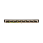 Tripp-Lite N254-024-SH 24-Port 1U Rack-Mount STP Shielded Cat6 /Cat5 Feedthrough Patch Panel RJ45 Ethernet TAA (1)