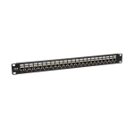 Tripp-Lite N254-024-SH 24-Port 1U Rack-Mount STP Shielded Cat6 /Cat5 Feedthrough Patch Panel RJ45 Ethernet TAA (0)