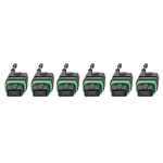 Tripp-Lite N392-15M-3X8-AP MTP/MPO (APC) Singlemode Slim Trunk Cable 24-Strand 40/100 GbE 40/100GBASE-PLR4 Plenum 6mm Dual Jacket 15 m (49 ft.) (2)