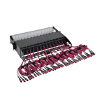 Tripp-Lite N48K-42M8L168-B 40/100Gb Fiber Breakout Patch Panel 40Gb to 4 x 10Gb 100Gb to 4 x 25Gb 42 MTP QSFP to 168 LC Duplex Multimode Ports 2U (1)