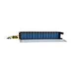 Tripp-Lite N48K-42M8L168SB 40/100Gb Fiber Breakout Patch Panel 40Gb to 4 x 10Gb 100Gb to 4 x 25Gb 42 MTP QSFP to 168 LC Duplex Singlemode Ports 2U (2)