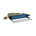 Tripp-Lite N48K-42M8L168SB 40/100Gb Fiber Breakout Patch Panel 40Gb to 4 x 10Gb 100Gb to 4 x 25Gb 42 MTP QSFP to 168 LC Duplex Singlemode Ports 2U (3)