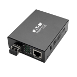 Tripp-Lite N785-INT-LC-MM Gigabit Multimode Fiber to Ethernet Media Converter 10/100/1000 LC International Power Supply 850 nm 550 m (1804.46 ft.) (0)