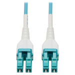 Tripp-Lite N821-100M-AQ-AR 100G Duplex Multimode 50/125 OM4 Armored Fiber Optic Cable (LC/LC Duplex M/M) LSZH Aqua 100 m (328 ft.) (0)