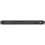 Tripp-Lite NG24 24-Port 10/100/1000 Mbps 1U Rack-Mount/Desktop Gigabit Ethernet Unmanaged Switch, 2 Gigabit SFP Ports, Metal Housing (0)
