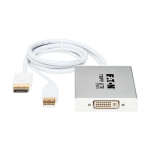 Tripp-Lite P134-06N-DVI-DL DisplayPort to DVI Dual-Link Active Adapter Video Converter (M/F), 6-in. (15.24 cm) (1)