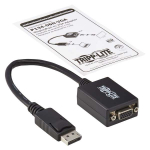 Tripp-Lite P134-06N-VGA-BP DisplayPort to VGA Active Adapter Video Converter (M/F), 6-in. (15.24 cm), 50 Pack (5)