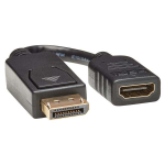 Tripp-Lite P136-000-BP DisplayPort to HDMI Converter Adapter (M/F), 6-in. (15.24 cm), 50 Pack (0)