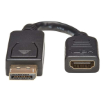 Tripp-Lite P136-000-BP DisplayPort to HDMI Converter Adapter (M/F), 6-in. (15.24 cm), 50 Pack (2)