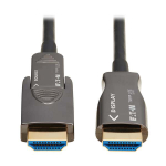 Tripp-Lite P568FM-20M-8K6 8K HDMI Fiber Active Optical Cable (AOC) - 8K UHD @ 60 Hz, HDR, Detachable Connector, M/M, Black, 20 m (66 ft.) (1)