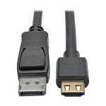 Tripp-Lite P582-020-HD-V2A DisplayPort 1.2 to HDMI Active Adapter Cable (M/M), 4K 60 Hz, Gripping HDMI Plug, HDCP 2.2, 20 ft. (6.1 m) (0)