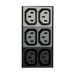 Tripp-Lite PDU3MV6L2130 8.6kW 3-Phase Local Metered PDU, 208/120V Outlets (36 C13, 6 C19, 6 5-15/20R), 208V L21-30P, 6 ft. Cord, 0U Vertical, TAA (4)