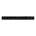 Tripp-Lite PDUMH20HVATNET 3.8kW Single-Phase Switched Automatic Transfer Switch PDU Two 200-240V C20 Inlets 8 C13 and 2 C19 Outputs 1U TAA (1)