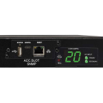 Tripp-Lite PDUMH20HVATNET 3.8kW Single-Phase Switched Automatic Transfer Switch PDU Two 200-240V C20 Inlets 8 C13 and 2 C19 Outputs 1U TAA (2)