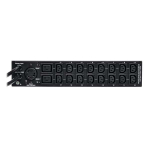 Tripp-Lite PDUMH30HVATNET 5.8kW Single-Phase Switched Automatic Transfer Switch PDU Two 200-240V L6-30P Inputs 16-C13 2-C19 and 1 L6-30R Outlet 2U TAA (1)
