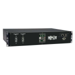 Tripp-Lite PDUMH30HVATNET 5.8kW Single-Phase Switched Automatic Transfer Switch PDU Two 200-240V L6-30P Inputs 16-C13 2-C19 and 1 L6-30R Outlet 2U TAA (0)