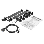 Tripp-Lite PDUMNH15AT1 1.44kW 120V Single-Phase ATS/Monitored PDU 8 NEMA 5-15R Outlets Dual 5-15P Inputs 12 ft. Cords 1U TAA (3)