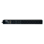 Tripp-Lite PDUNV 1.9-3.8kW Single-Phase 120-240V Basic PDU 14 Outlets (12 C13 and 2 C19) C20 with 5 Adapters 10 ft. (3.05 m) Cord 1U Rack-Mount (2)