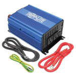 Tripp-Lite PINV1000 1000W Light-Duty Compact Power Inverter with 2 AC/1 USB 2.0A/Battery Cables Mobile (0)