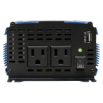 Tripp-Lite PINV1000 1000W Light-Duty Compact Power Inverter with 2 AC/1 USB 2.0A/Battery Cables Mobile (1)
