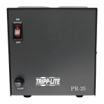 Tripp-Lite PR25 TAA-Compliant 25-Amp DC Power Supply 13.8VDC Precision Regulated AC-to-DC Conversion (2)