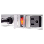 Tripp-Lite PS2408 8-Outlet Vertical Power Strip, 120V, 15A, 5-15P, 24 in., 15 ft. (4.57 m) Cord (5)