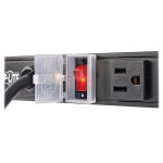 Tripp-Lite PS3612B 12-Outlet Vertical Power Strip, 120V, 15A, NEMA 5-15P, 15 ft. (4.57 m) Cord, 36 in., Black Housing (4)