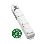 Tripp-Lite PS-615-HGDG Safe-IT UL 2930 Medical-Grade Power Strip for Patient Care Vicinity 6 Hospital-Grade Outlets Safety Covers Antimicrobial (0)
