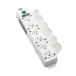 Tripp-Lite PS-615-HGDG Safe-IT UL 2930 Medical-Grade Power Strip for Patient Care Vicinity 6 Hospital-Grade Outlets Safety Covers Antimicrobial (1)
