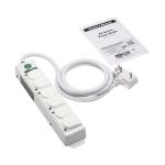 Tripp-Lite PS-615-HGDG Safe-IT UL 2930 Medical-Grade Power Strip for Patient Care Vicinity 6 Hospital-Grade Outlets Safety Covers Antimicrobial (3)