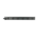 Tripp-Lite RS-1215-20T 1U Rack-Mount Power Strip, 120V, 20A, L5-20P, 12 Outlets (6 Front-Facing, 6-Rear-Facing) 15 ft. (4.57 m) Cord (1)