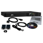 Tripp-Lite SM1000RM1UTAA TAA SmartPro 120V 1kVA 800W Line-Interactive Sine Wave UPS 1U Rack/Vertical Network Card Options USB 6 Outlets (2)