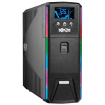 Tripp-Lite SMART1500PSGLCD 1500VA 900W 120V Pure Sine Wave Gaming UPS Battery Backup LCD AVR RGB LEDs USB Charging Power Saving (0)