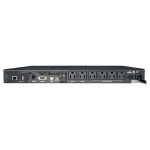Tripp-Lite SMART750RM1UN SmartPro 120V 750VA 600W Line-Interactive Sine Wave UPS 1U Rack/Vertical Pre-Installed WEBCARDLX Network Interface USB DB9 (2)