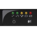 Tripp-Lite SMART750RM1UN SmartPro 120V 750VA 600W Line-Interactive Sine Wave UPS 1U Rack/Vertical Pre-Installed WEBCARDLX Network Interface USB DB9 (1)