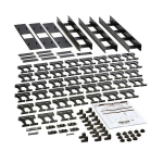 Tripp-Lite SRCABLEVRT3 SmartRack 3-in. (7.62 cm) Wide High Capacity Vertical Cable Manager Double finger duct (3)
