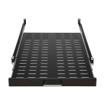Tripp-Lite SRSHELF4PSLVENT SmartRack Sliding Steel Rack Shelf 1U Vented 28.3 in. Deep Holds up to 50 lb. (23 kg) (1)