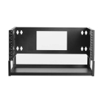 Tripp-Lite SRWO4UBRKTSHELF 4U Wall-Mount Bracket with Shelf for Small Switches and Patch Panels, Hinged (1)