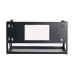 Tripp-Lite SRWO4UBRKTSHELF 4U Wall-Mount Bracket with Shelf for Small Switches and Patch Panels, Hinged (6)