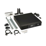 Tripp-Lite SU1000RTXLCD2UN SmartOnline 1000VA 900W 120V Double-Conversion UPS - 8 Outlets, Extended Run, Network Card Incl., LCD, USB, DB9, 2U Rack (3)