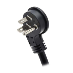 Tripp-Lite TLP12POAM Protect It! In-Desktop Power Grommet - NEMA 5-15P, 2x USB-A Charging, Surge Protection, 10 ft. Cord, Antimicrobial, Black (12)