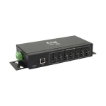 Tripp-Lite U223-007-IND-1 7-Port Industrial-Grade USB 2.0 Hub - 15 kV ESD Immunity, Metal Housing, Wall/DIN Mountable (4)